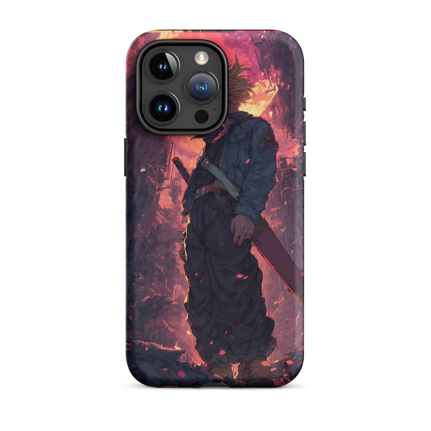 Super Saiyan Trunks Dragon Ball Z Tough Case for iPhone® - Chromavolt