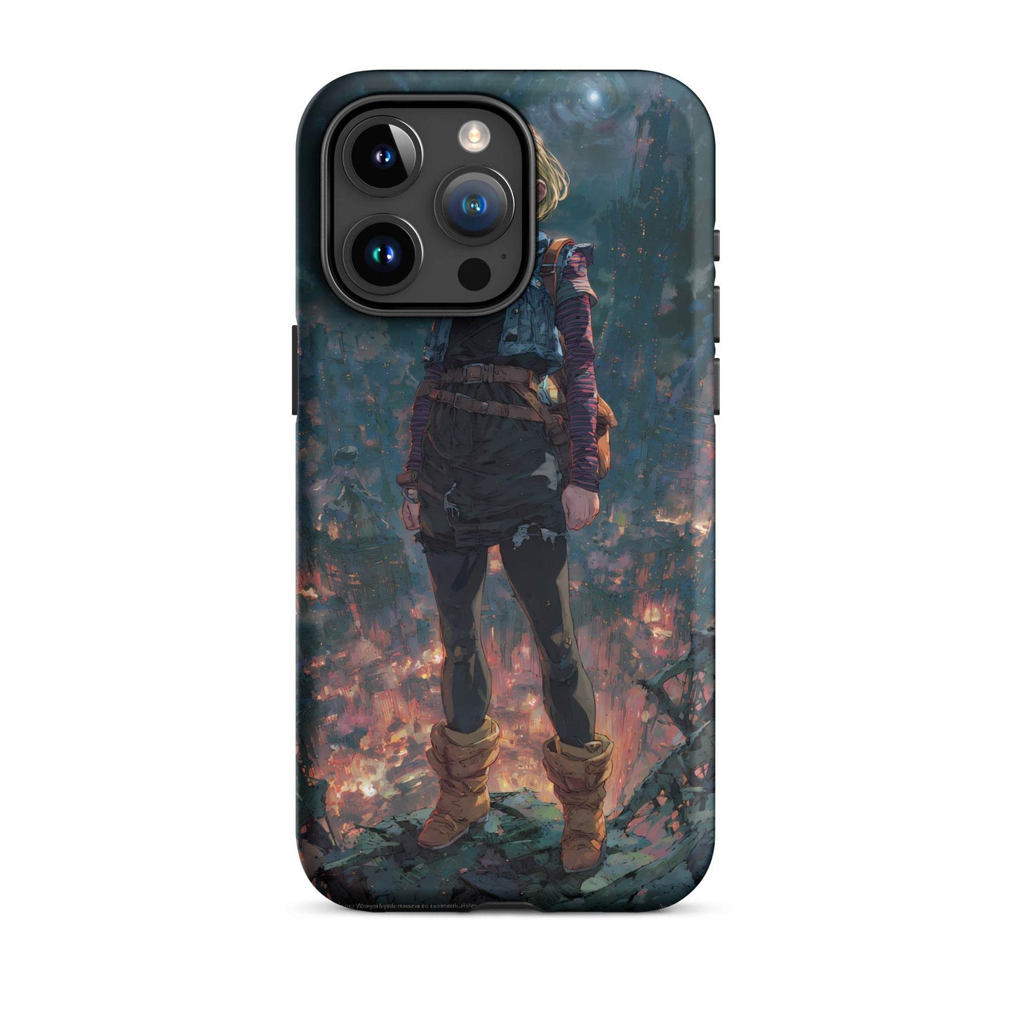 Android 18 Dragon Ball Z Anime Tough Case for iPhone® - Chromavolt