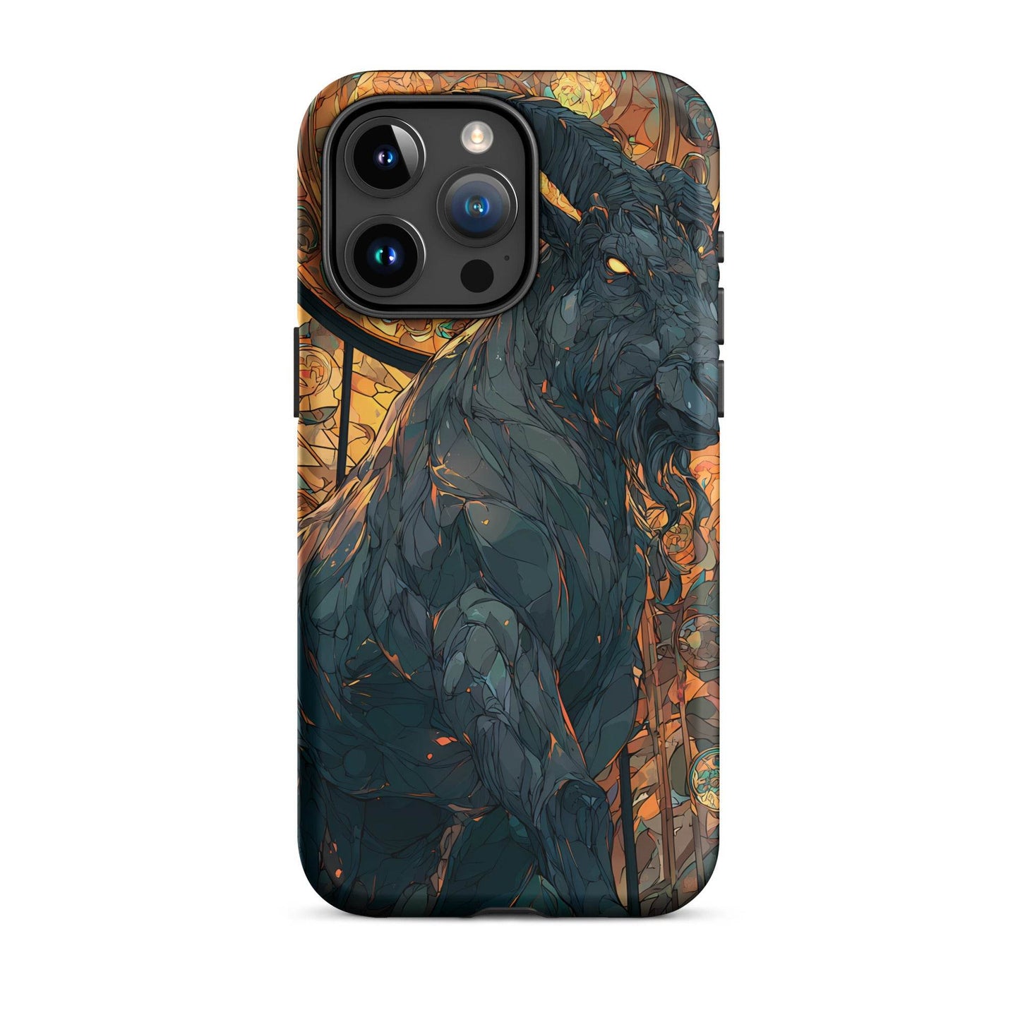 Capricorn Zodiac Sign Fan Art Tough Case for iPhone® - Chromavolt