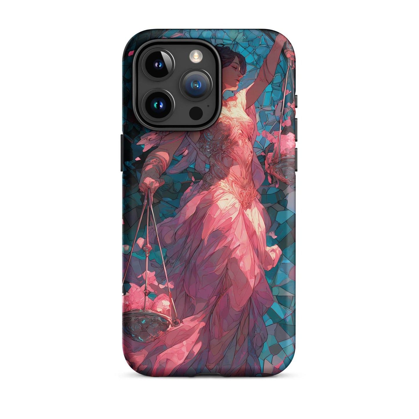 Libra Zodiac Sign Fan Art Tough Case for iPhone® - Chromavolt
