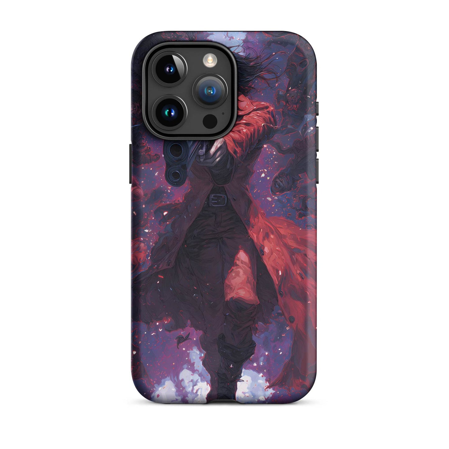 Alucard Hellsing Anime Fan Art Tough Case for iPhone® - Chromavolt
