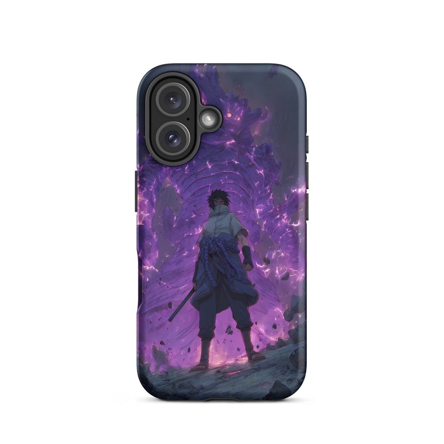 Susanoo Sasuke Uchiha, Naruto Shippuden Mangekyo Sharingan Tough Case for iPhone® - Chromavolt