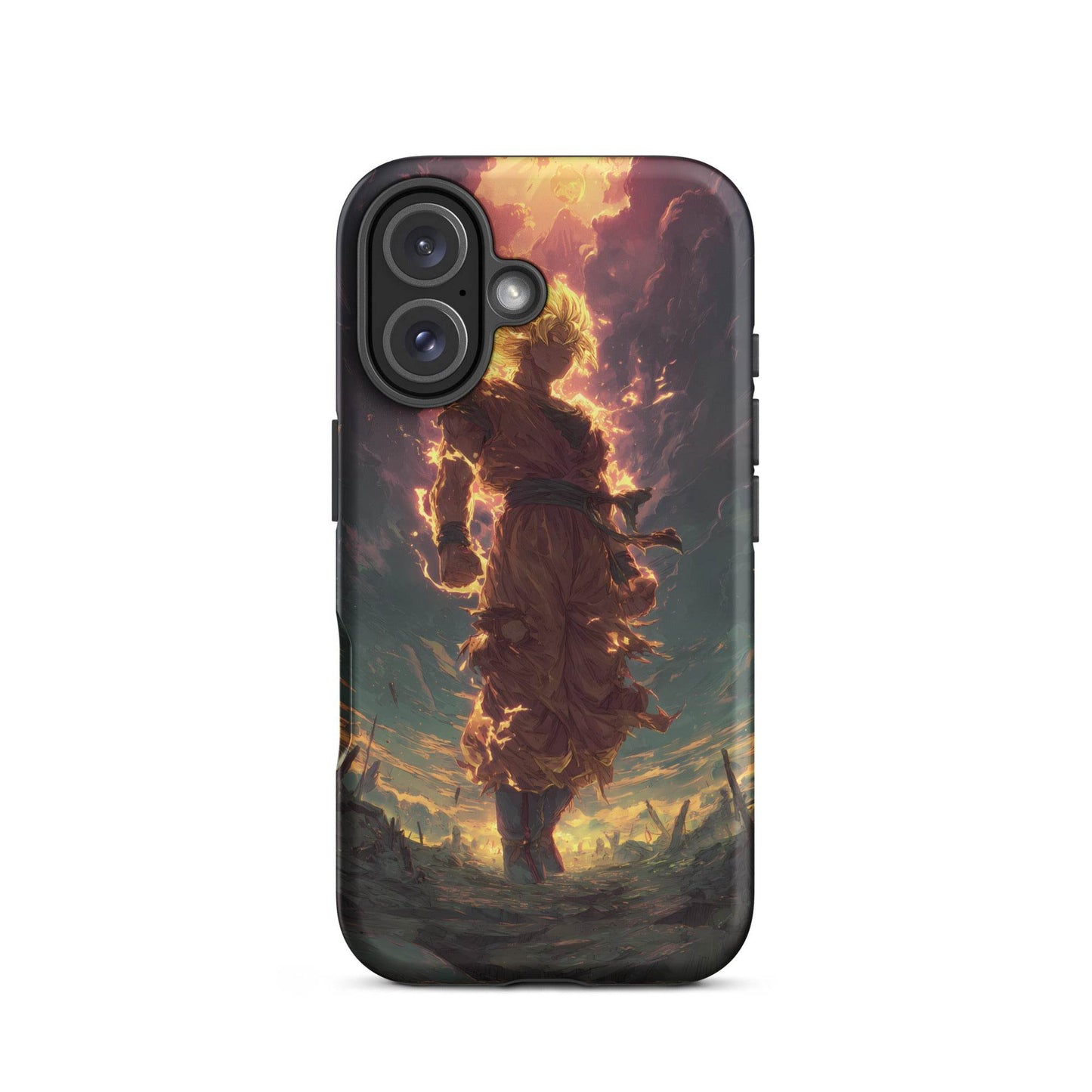 Super Saiyan Goku, Dragon Ball Z Anime Tough Case for iPhone® - Chromavolt