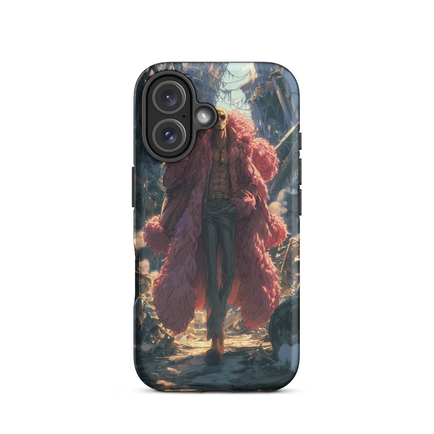 Donquixote Doflamingo King of Dressrosa, One Piece Anime Tough Case for iPhone® - Chromavolt