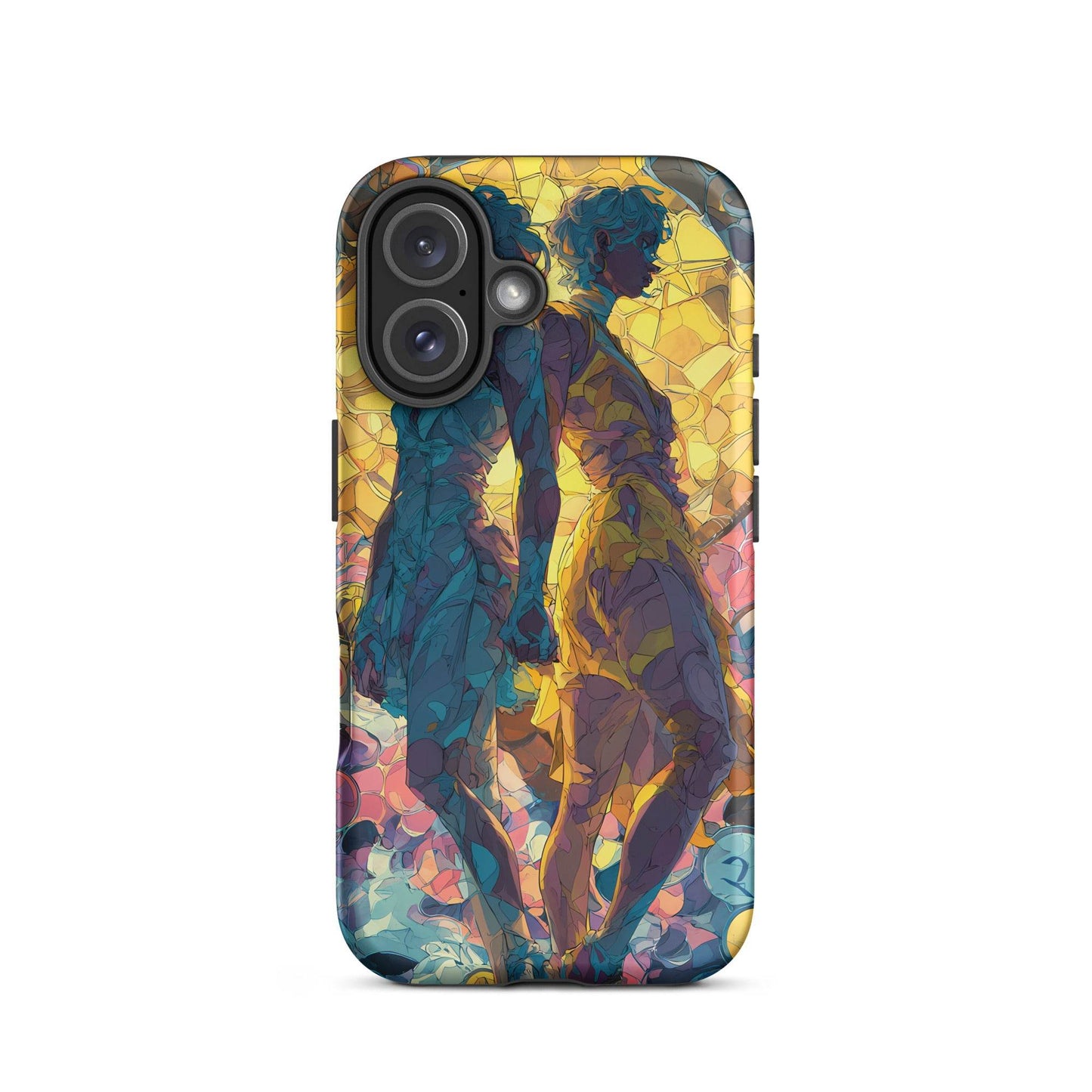 Gemini Zodiac Sign Fan Art Tough Case for iPhone® - Chromavolt