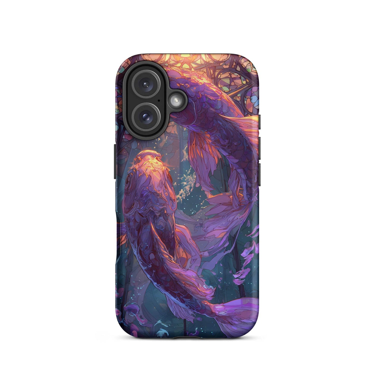 Pisces Zodiac Sign Fan Art Tough Case for iPhone® - Chromavolt