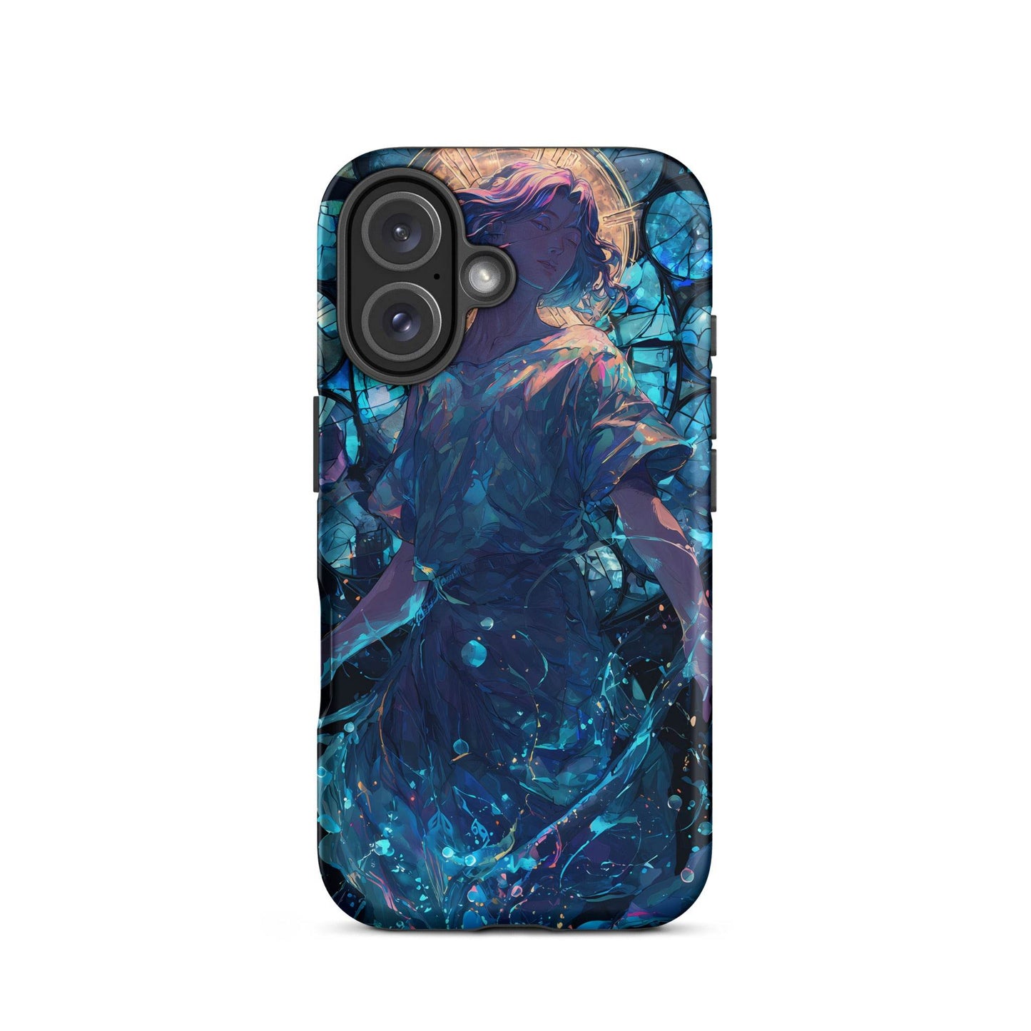Aquarius Zodiac Sign Fan Art Tough Case for iPhone® - Chromavolt