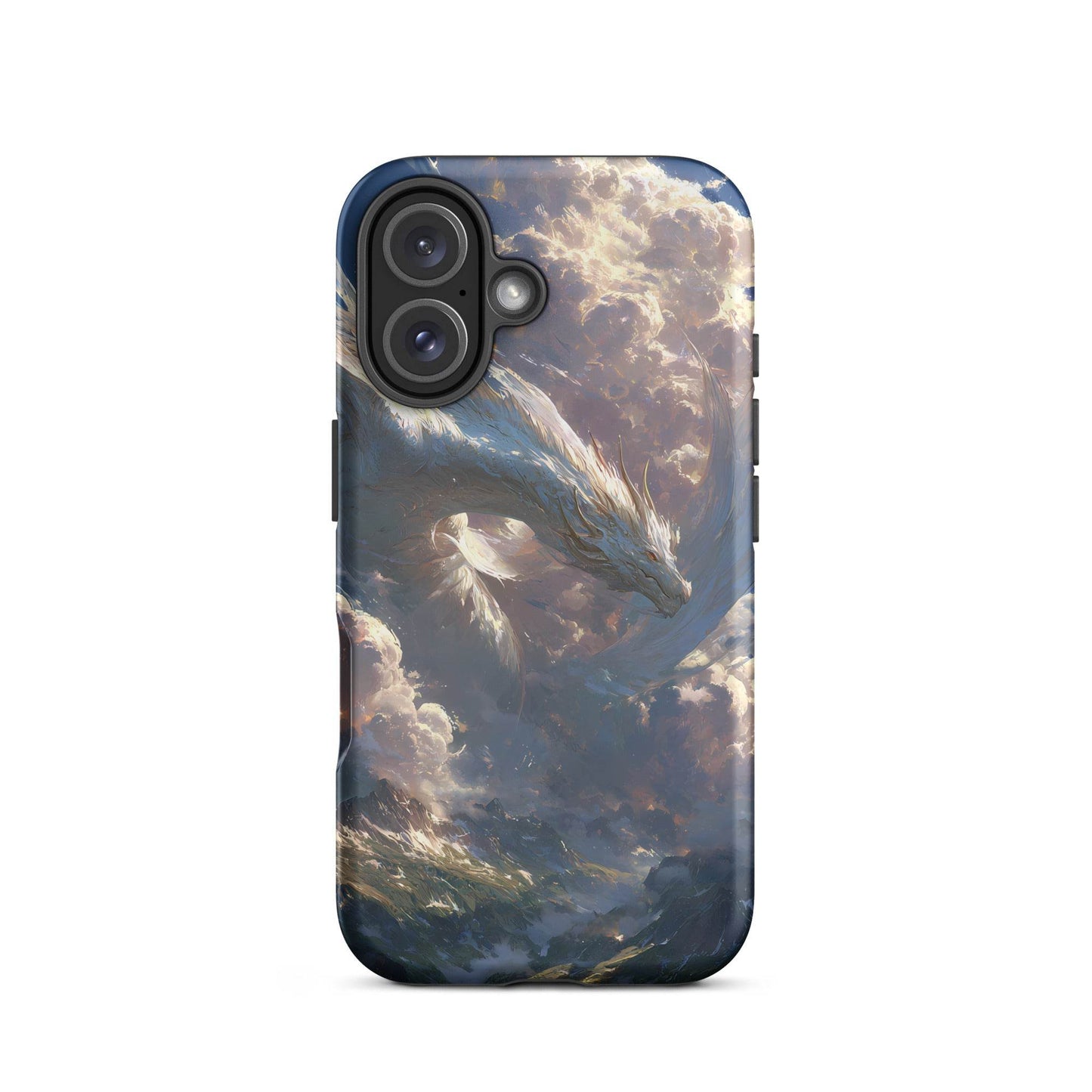 Wind Dragon: The Sky Dancer Fantasy Art Tough Case for iPhone® - Chromavolt