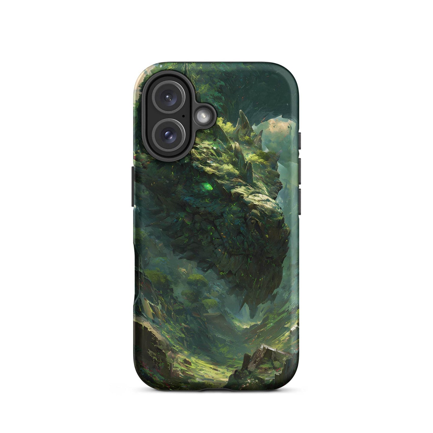 Earth Dragon: The Living Mountain Tough Case for iPhone® - Chromavolt