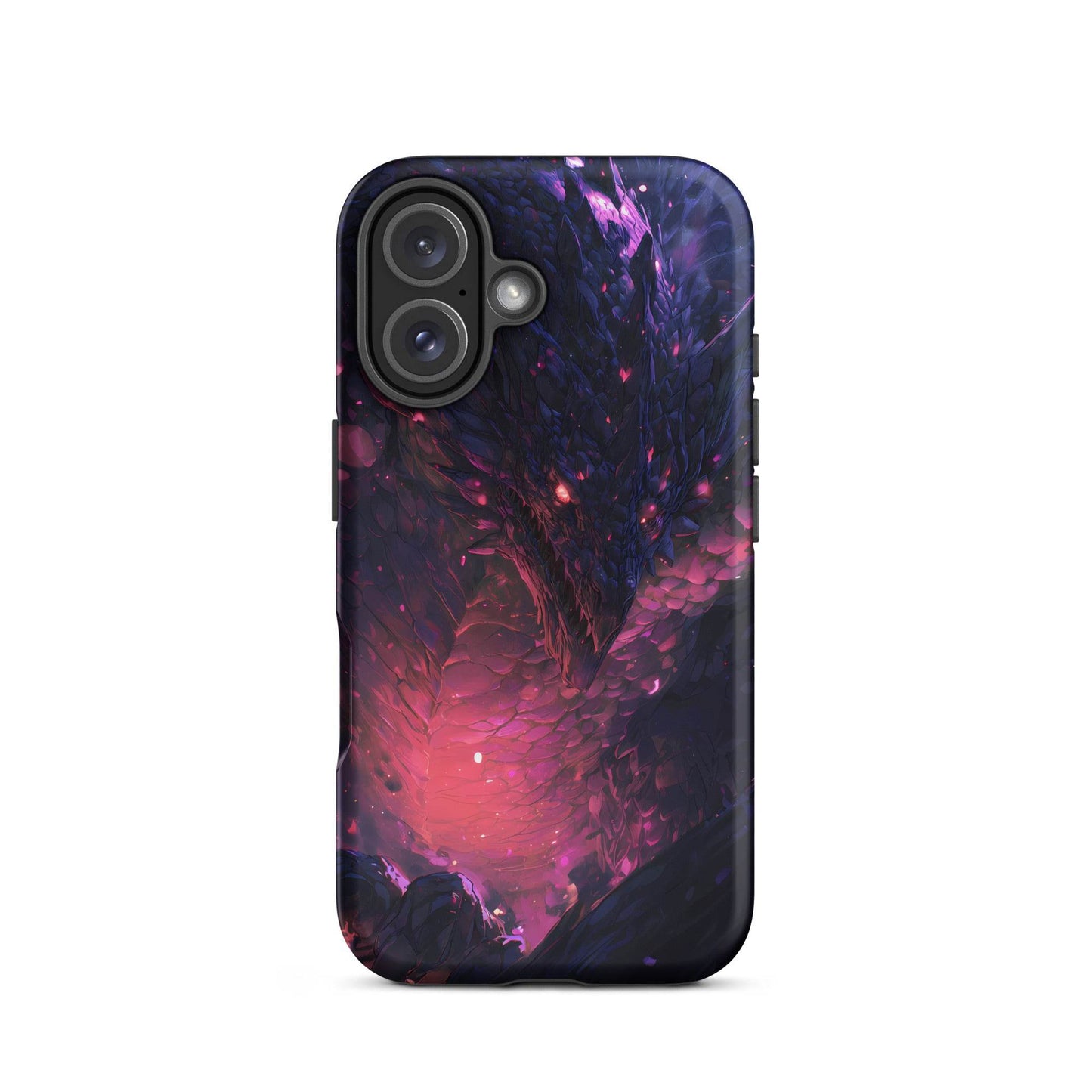 Darkness Dragon: The Void Warden Tough Case for iPhone® - Chromavolt