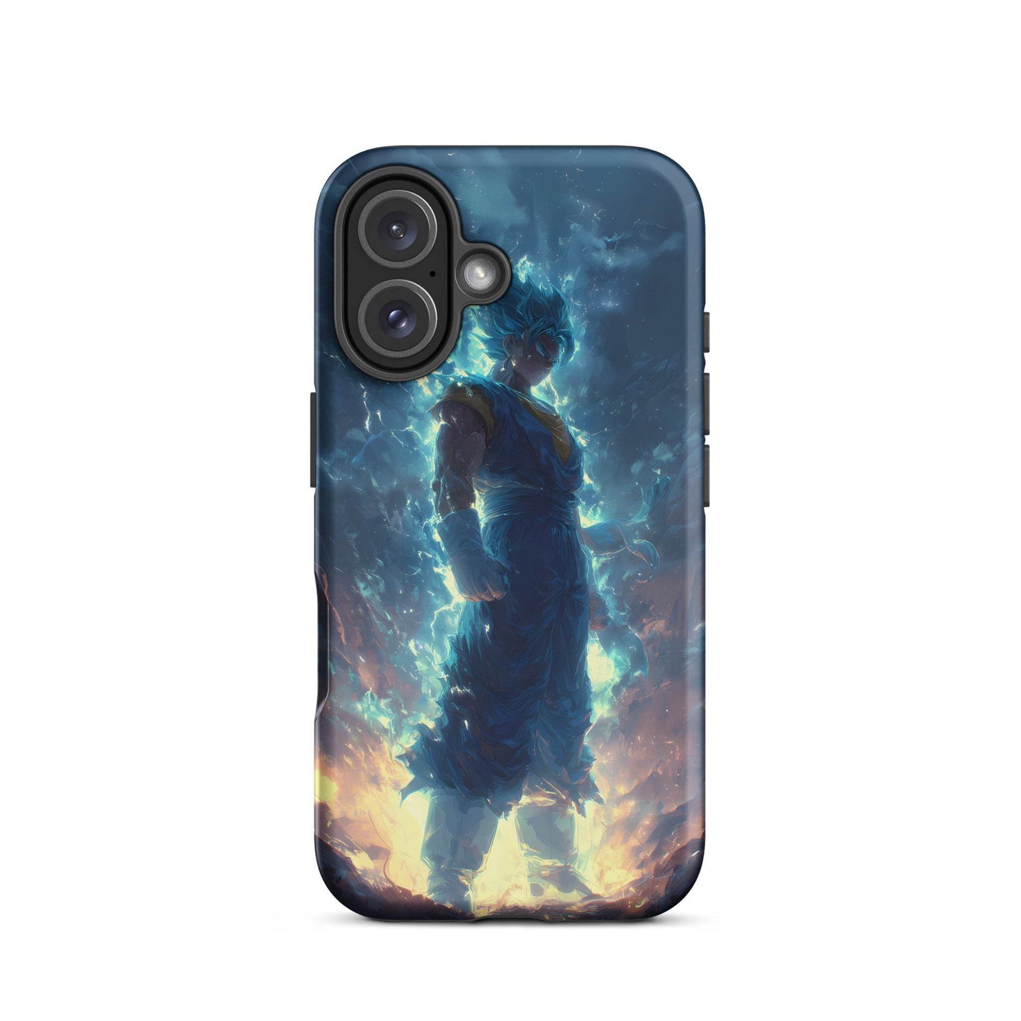 Super Saiyan Blue Vegito, Dragon Ball Super Anime Fan Art Tough Case for iPhone® - Chromavolt