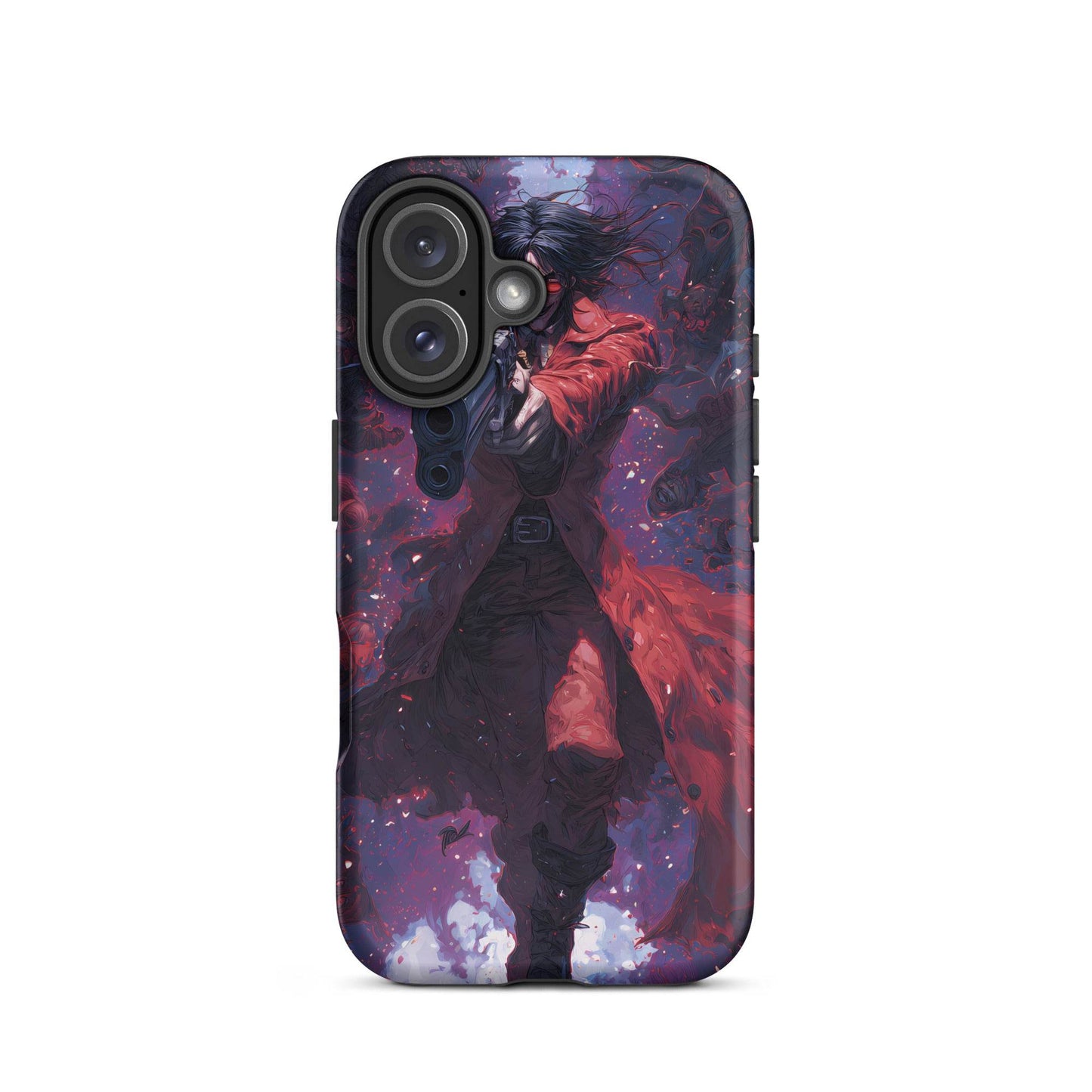 Alucard Hellsing Anime Fan Art Tough Case for iPhone® - Chromavolt