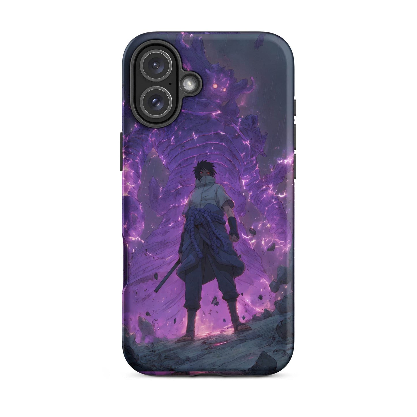 Susanoo Sasuke Uchiha, Naruto Shippuden Mangekyo Sharingan Tough Case for iPhone® - Chromavolt