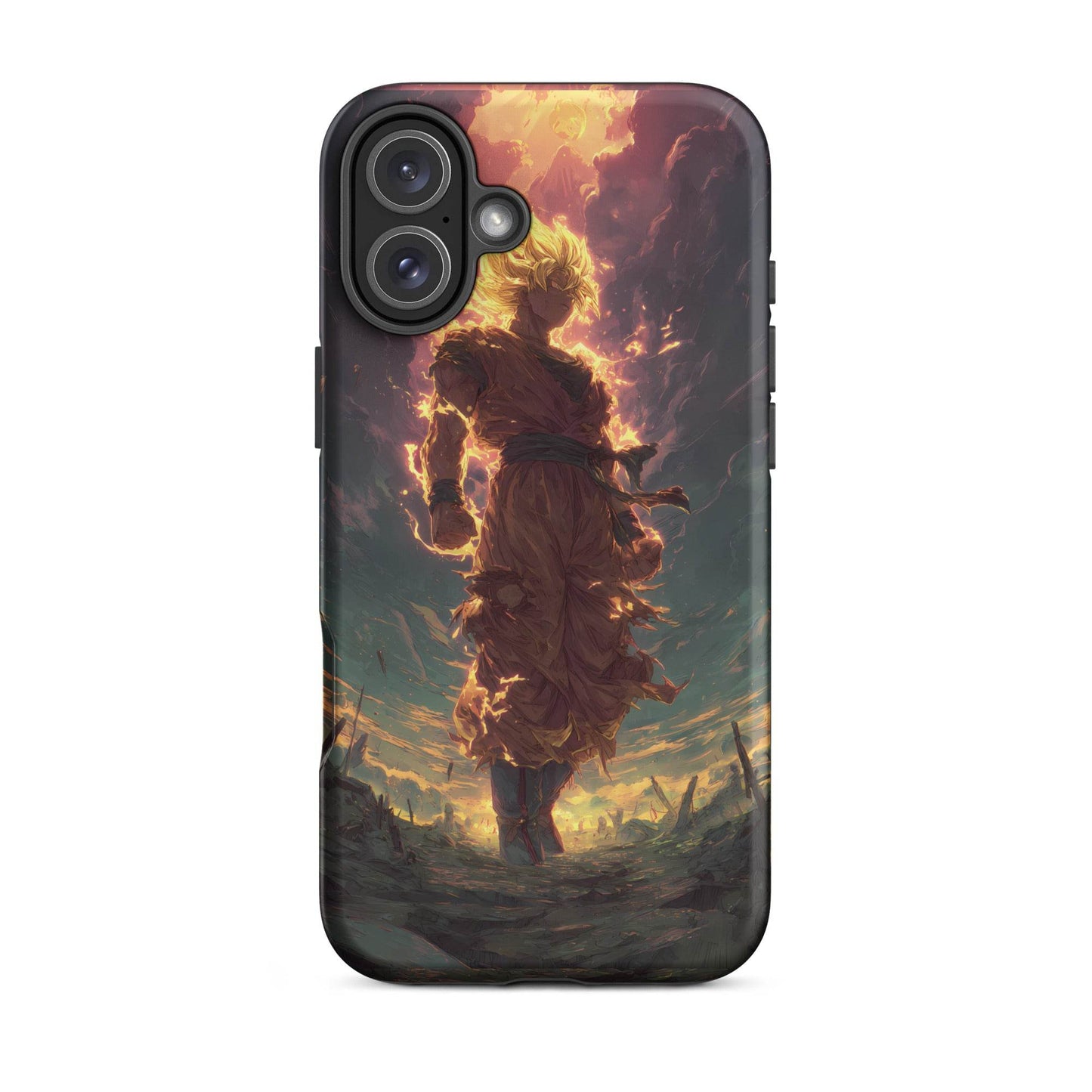 Super Saiyan Goku, Dragon Ball Z Anime Tough Case for iPhone® - Chromavolt