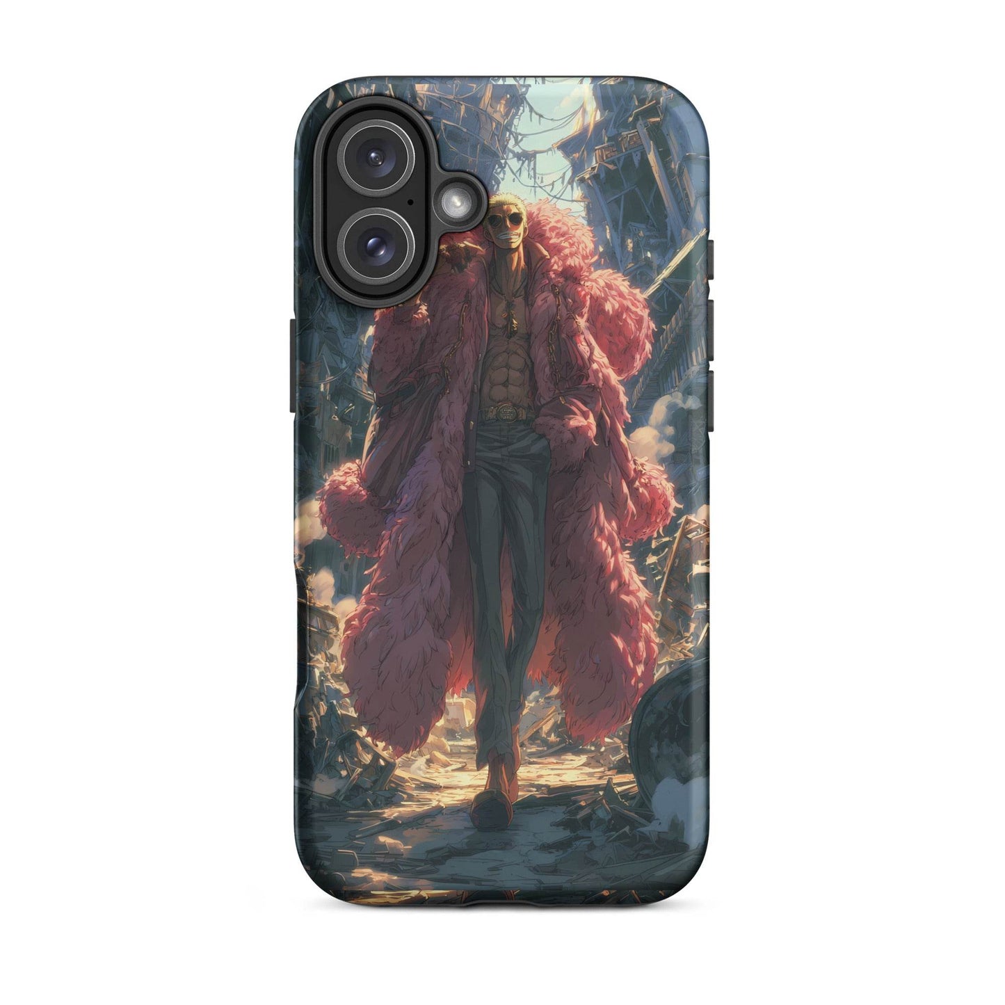 Donquixote Doflamingo King of Dressrosa, One Piece Anime Tough Case for iPhone® - Chromavolt