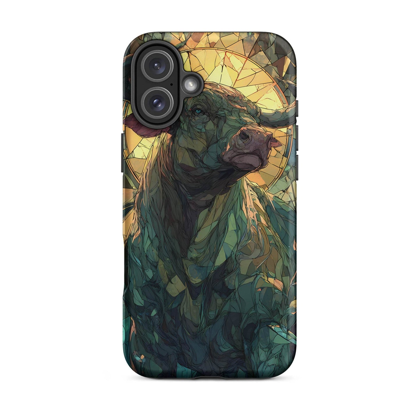 Taurus Zodiac Sign Fan Art Tough Case for iPhone® - Chromavolt