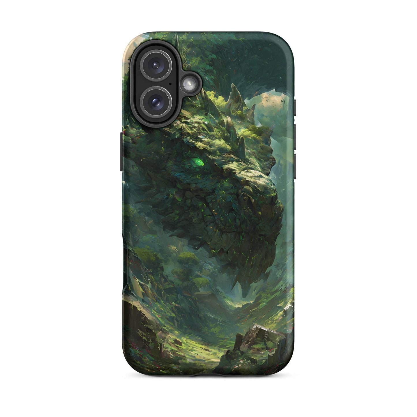 Earth Dragon: The Living Mountain Tough Case for iPhone® - Chromavolt