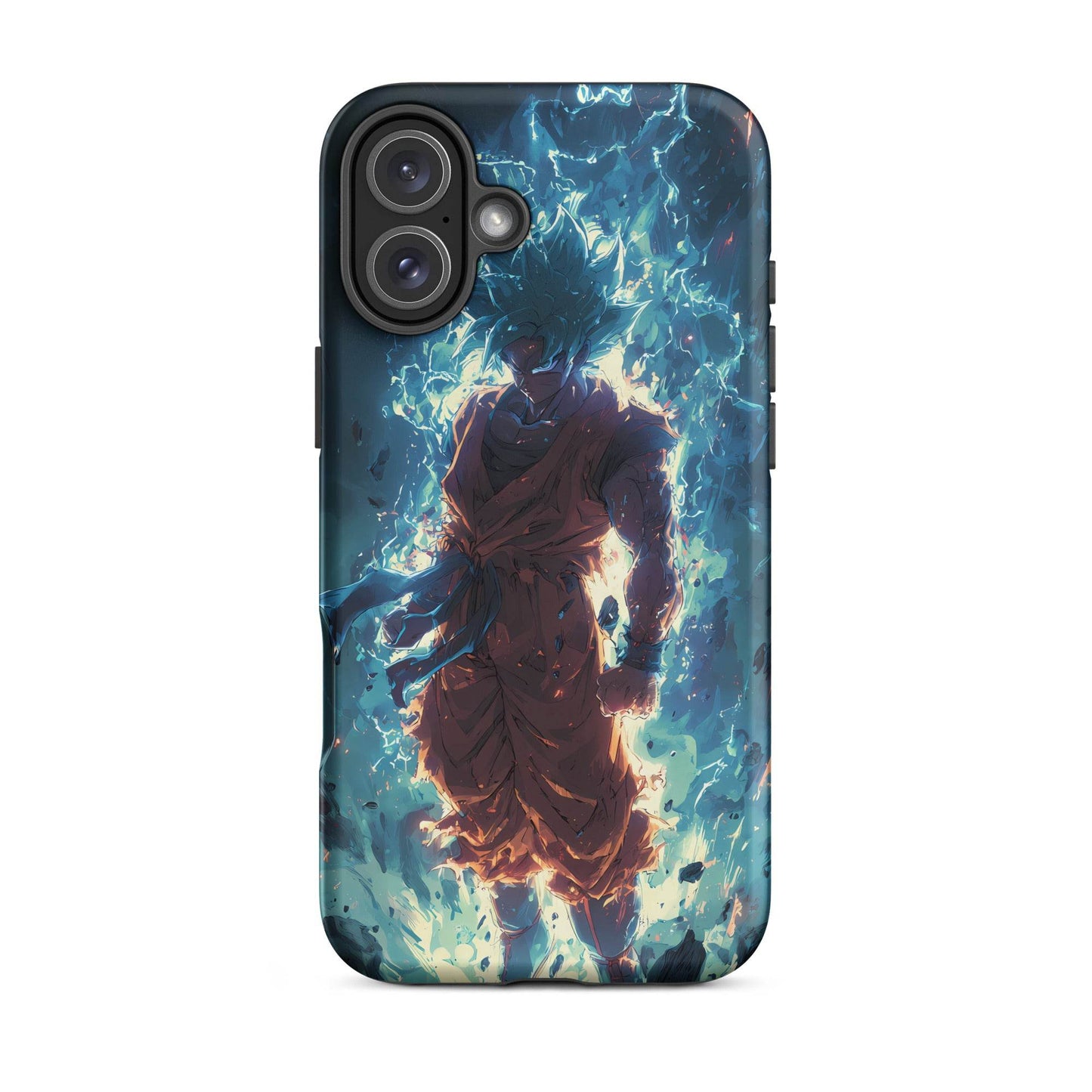 Super Saiyan Blue Goku, Dragon Ball Super Anime Fan Art Tough Case for iPhone® - Chromavolt