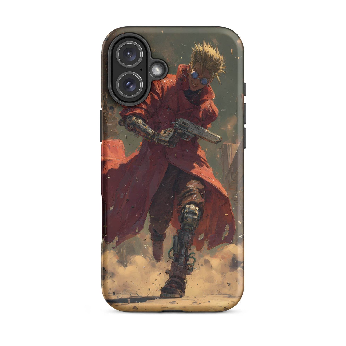 Vash the Stampede, Trigun Anime Fan Art Tough Case for iPhone® - Chromavolt