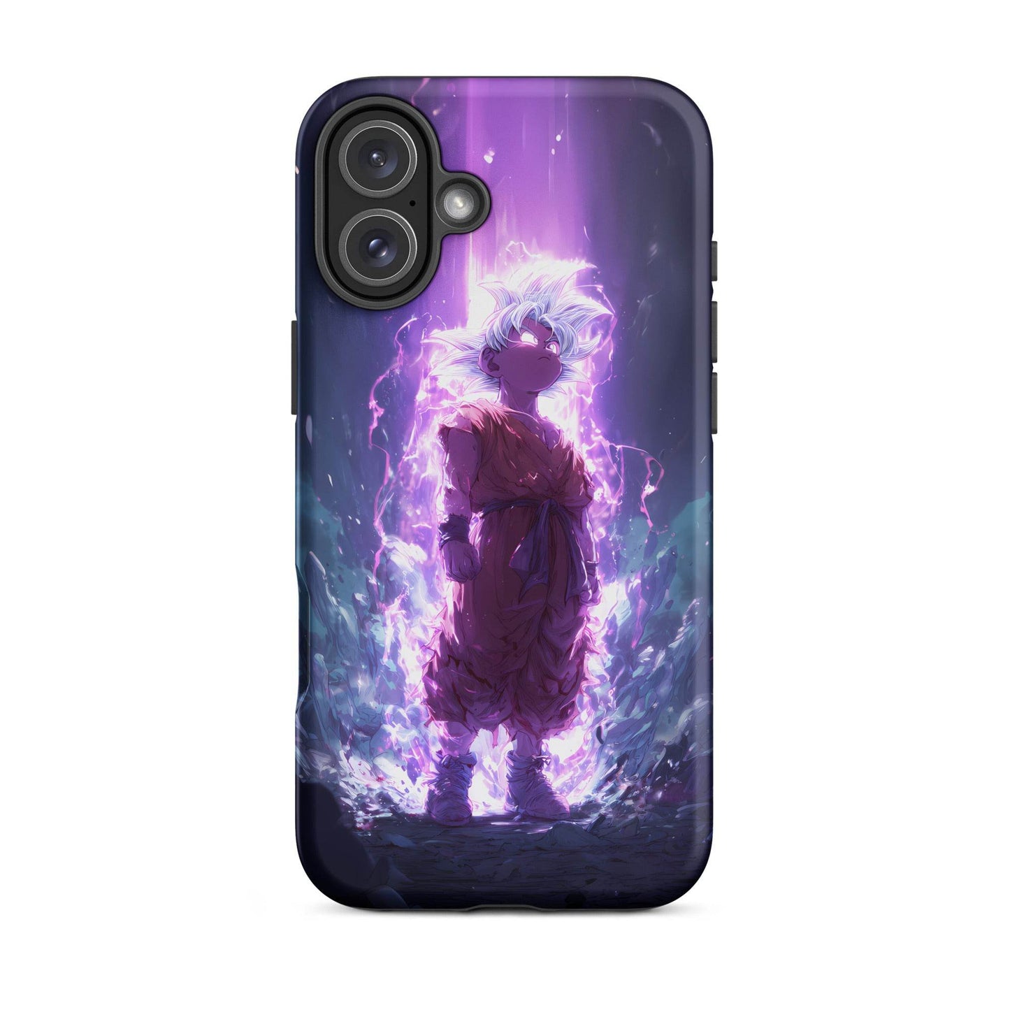 Kid Goku Ultra Instinct, Dragon Ball Super GT Tough Case for iPhone® - Chromavolt