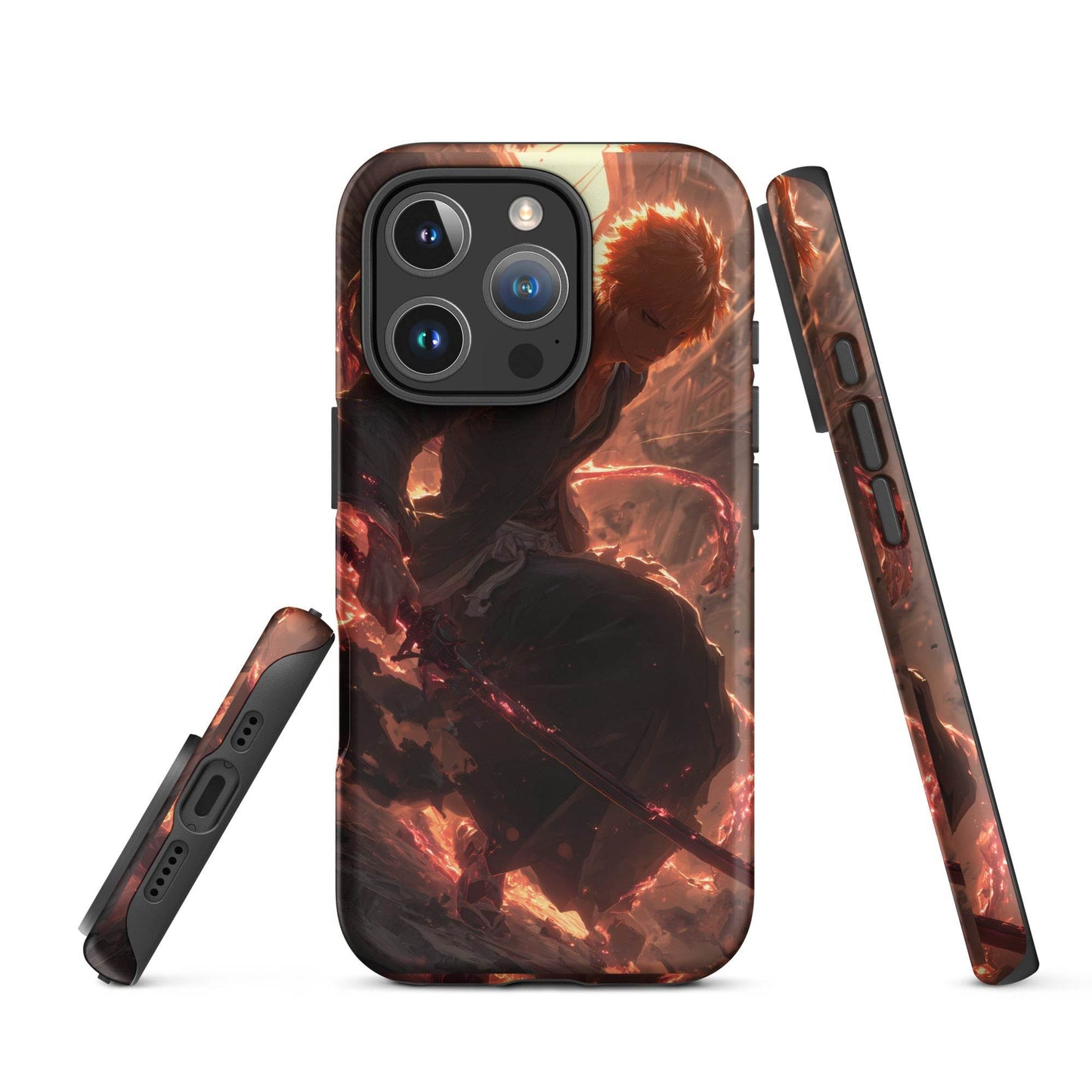 Ichigo Kurosaki, Bleach Thousand Year Anime Tough Case for iPhone® - Chromavolt