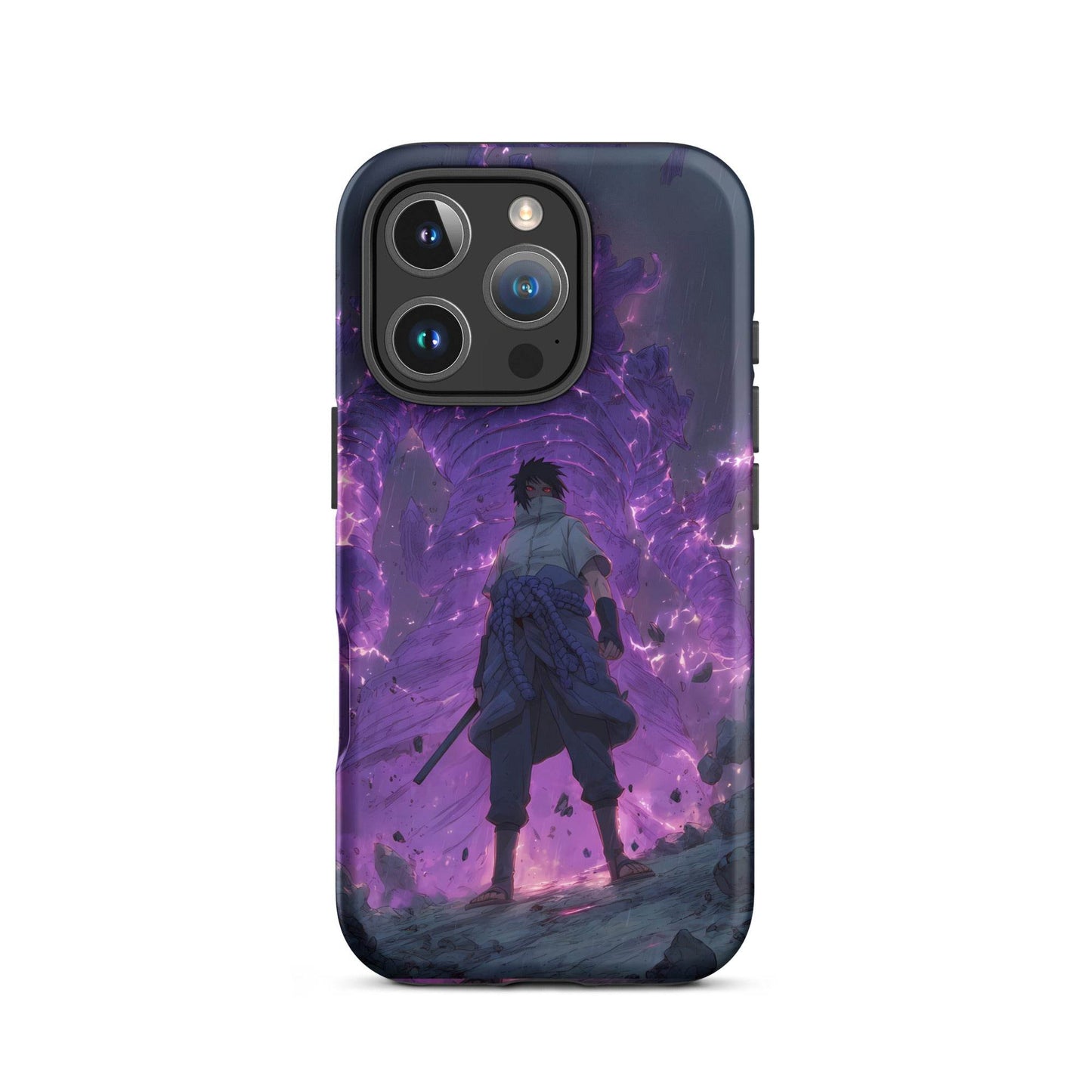 Susanoo Sasuke Uchiha, Naruto Shippuden Mangekyo Sharingan Tough Case for iPhone® - Chromavolt