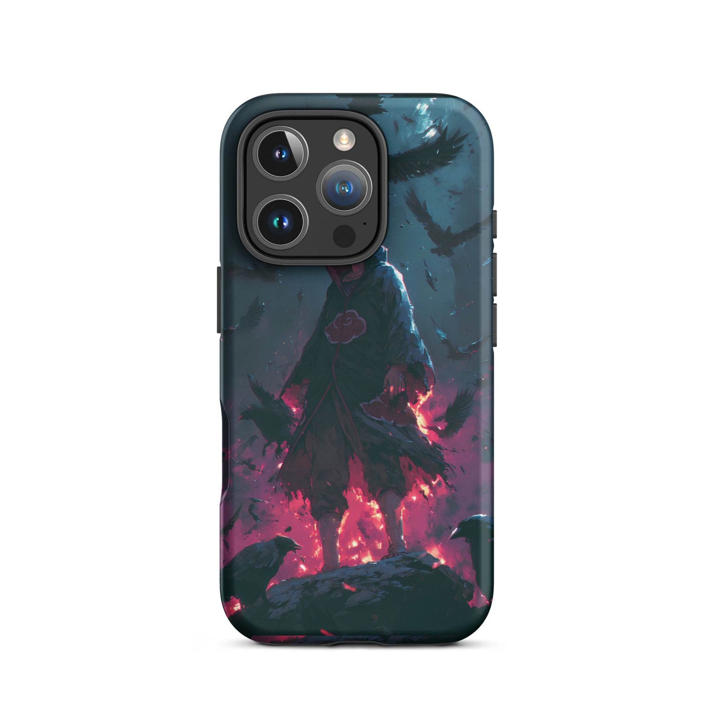 Itachi Uchiha, Naruto Shippuden Akatsuki Tsukuyomi Anime Tough Case for iPhone® - Chromavolt
