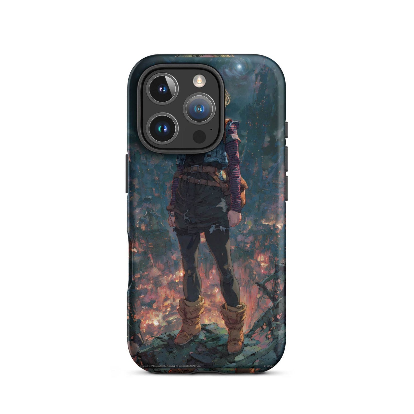 Android 18 Dragon Ball Z Anime Tough Case for iPhone® - Chromavolt