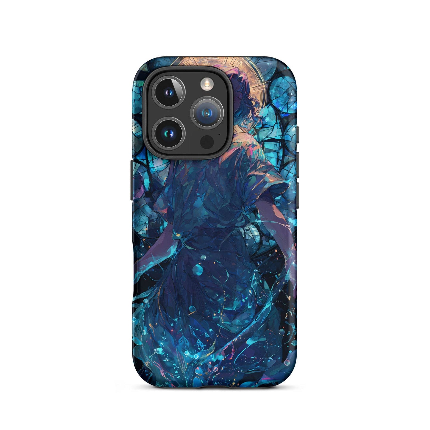 Aquarius Zodiac Sign Fan Art Tough Case for iPhone® - Chromavolt