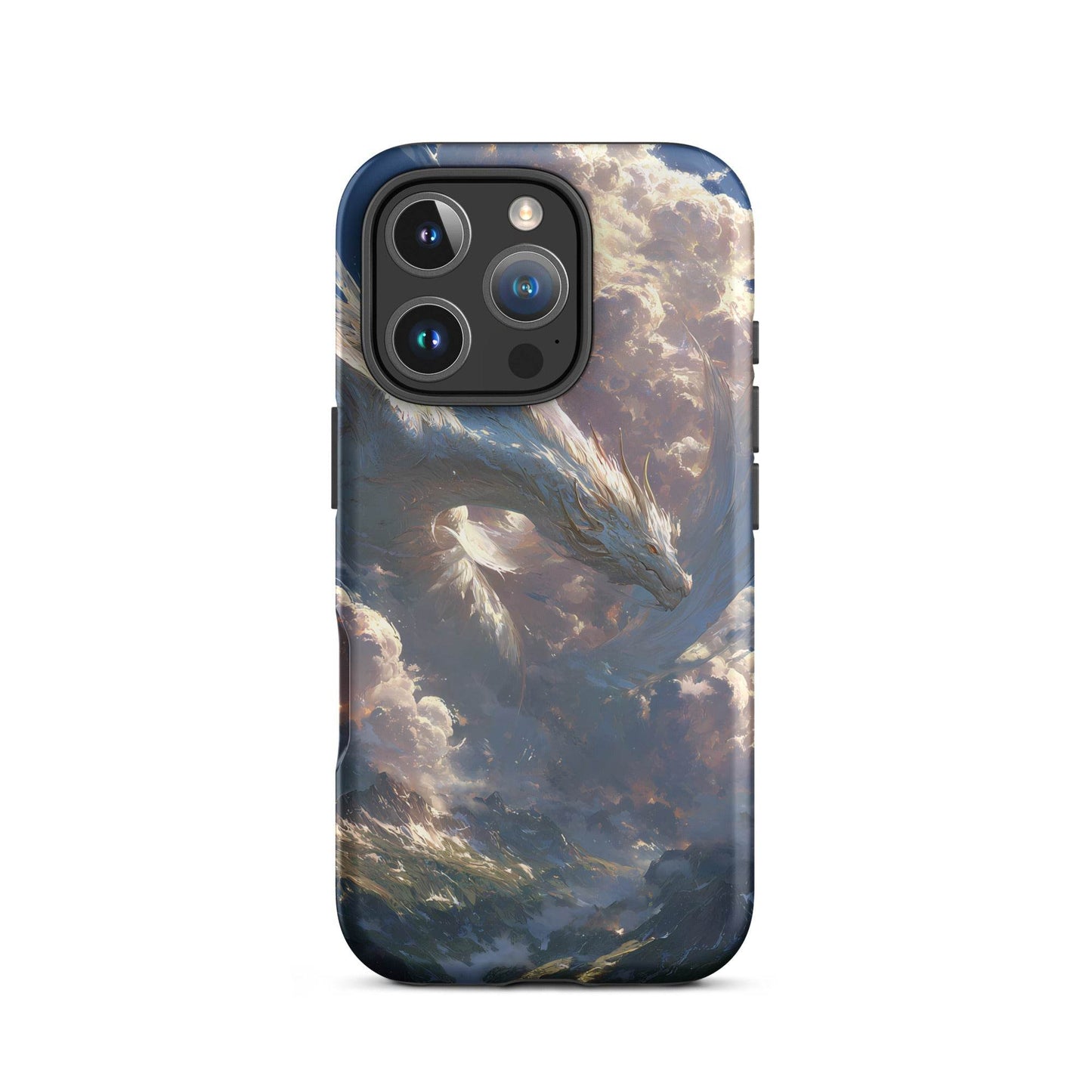 Wind Dragon: The Sky Dancer Fantasy Art Tough Case for iPhone® - Chromavolt