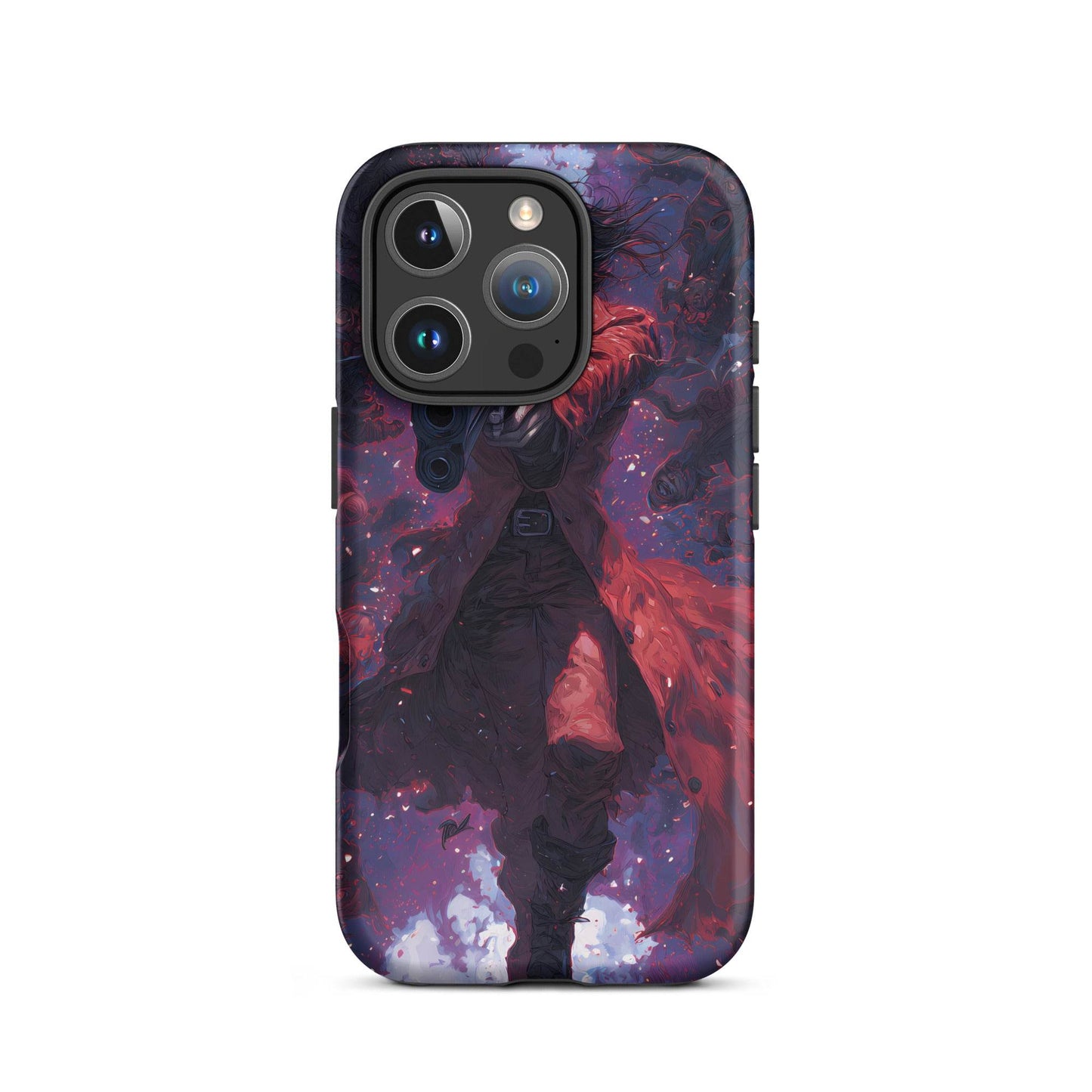 Alucard Hellsing Anime Fan Art Tough Case for iPhone® - Chromavolt