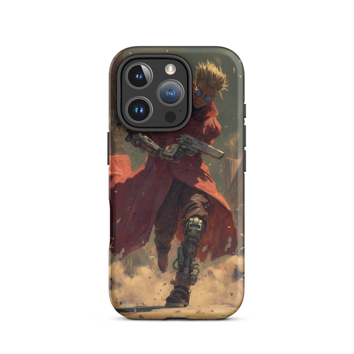 Vash the Stampede, Trigun Anime Fan Art Tough Case for iPhone® - Chromavolt