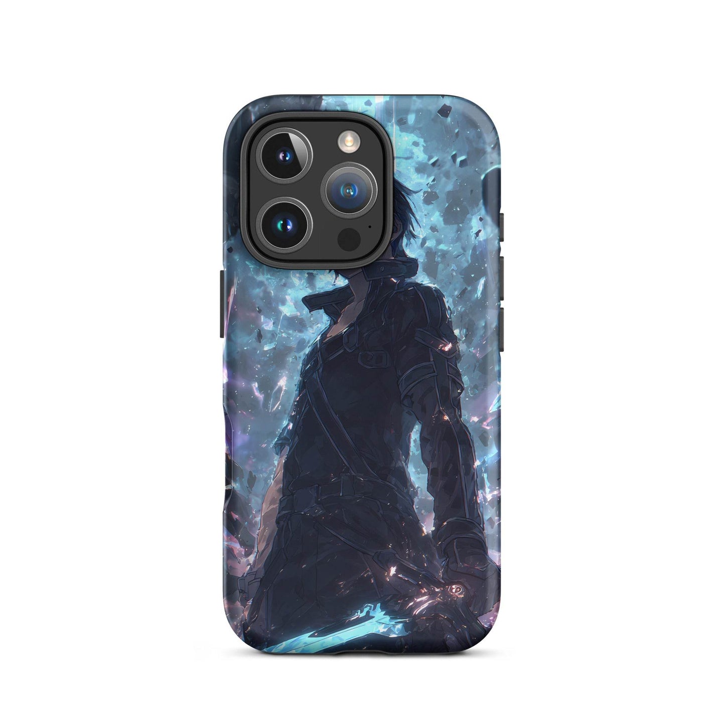Kirito Kirigaya Sword Art Online Anime Fan Art Tough Case for iPhone® - Chromavolt