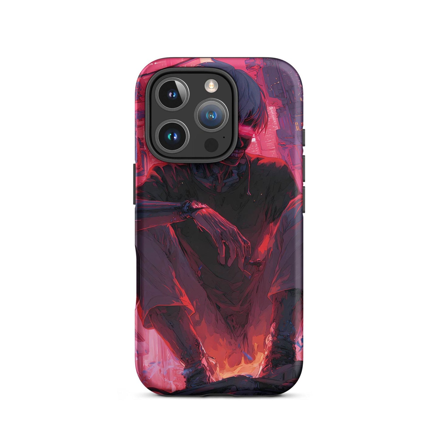 Kaneki Ken, Tokyo Ghoul Anime Fan Art Tough Case for iPhone® - Chromavolt