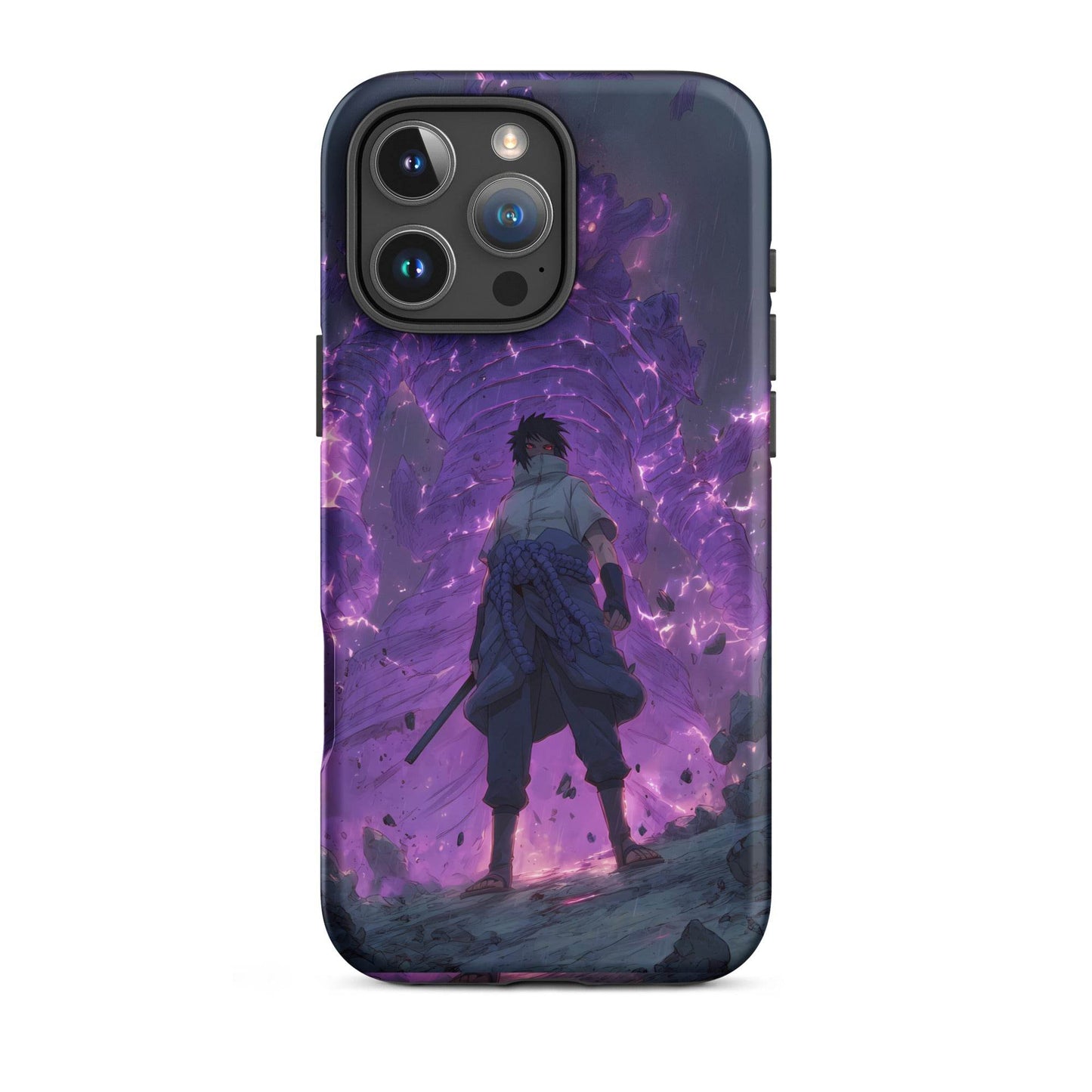 Susanoo Sasuke Uchiha, Naruto Shippuden Mangekyo Sharingan Tough Case for iPhone® - Chromavolt