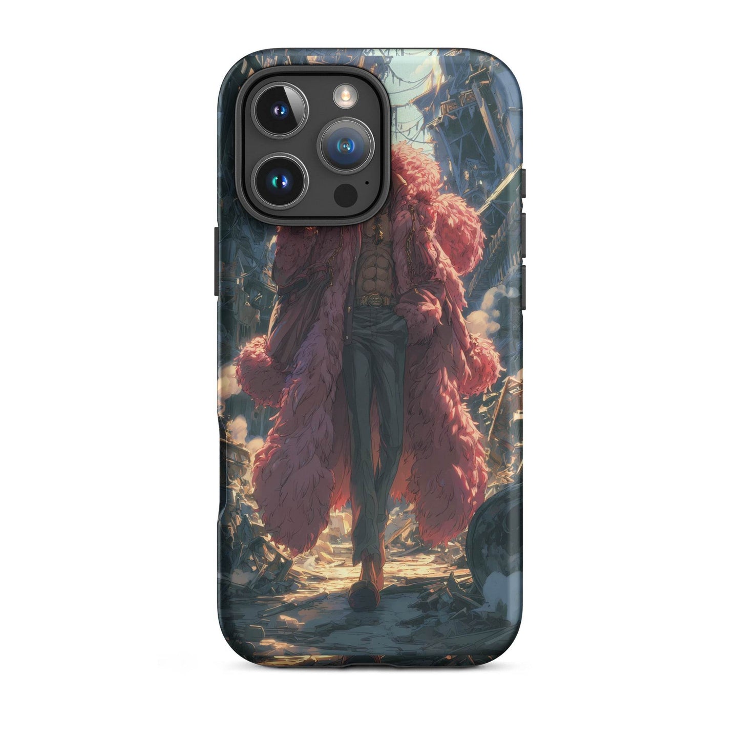 Donquixote Doflamingo King of Dressrosa, One Piece Anime Tough Case for iPhone® - Chromavolt