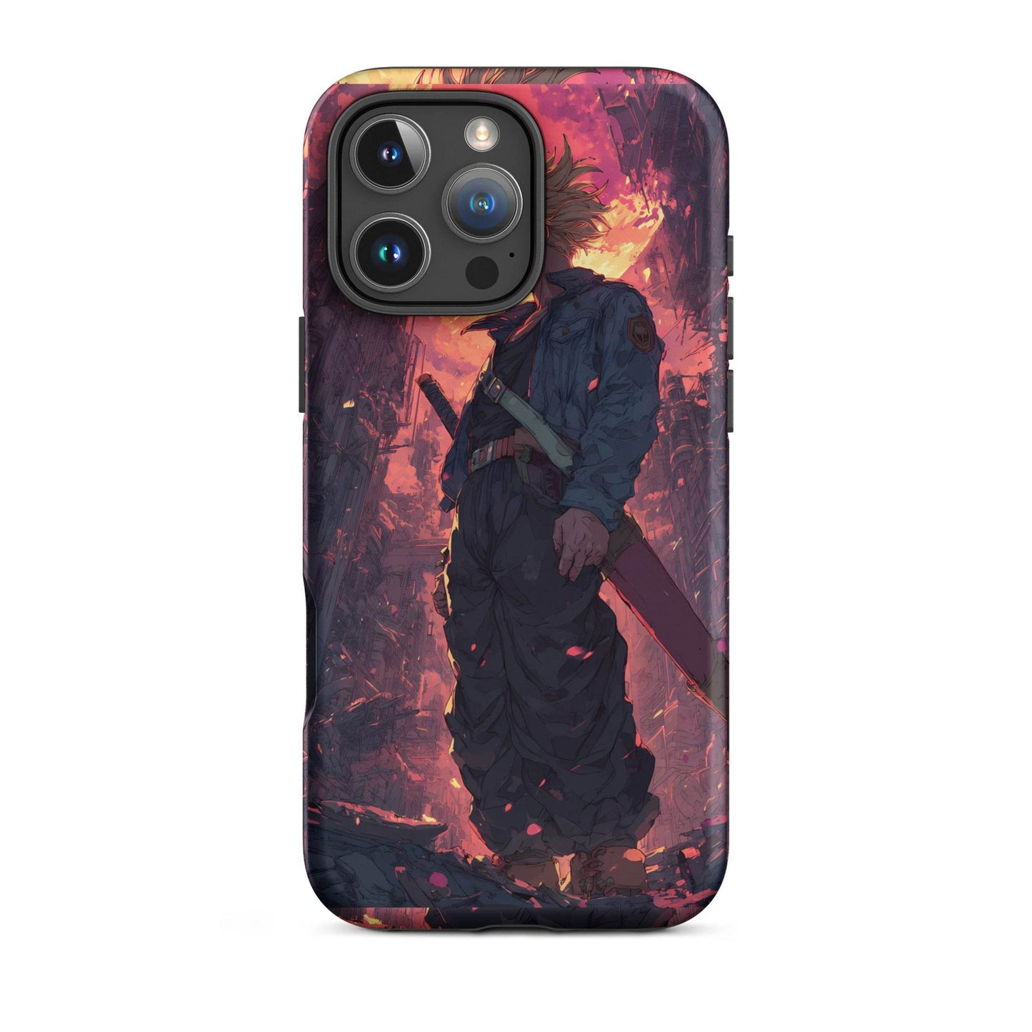 Super Saiyan Trunks Dragon Ball Z Tough Case for iPhone® - Chromavolt