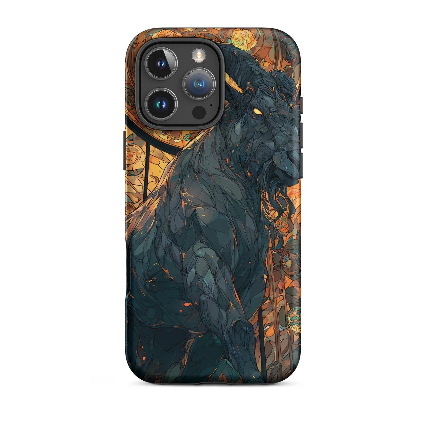 Capricorn Zodiac Sign Fan Art Tough Case for iPhone® - Chromavolt