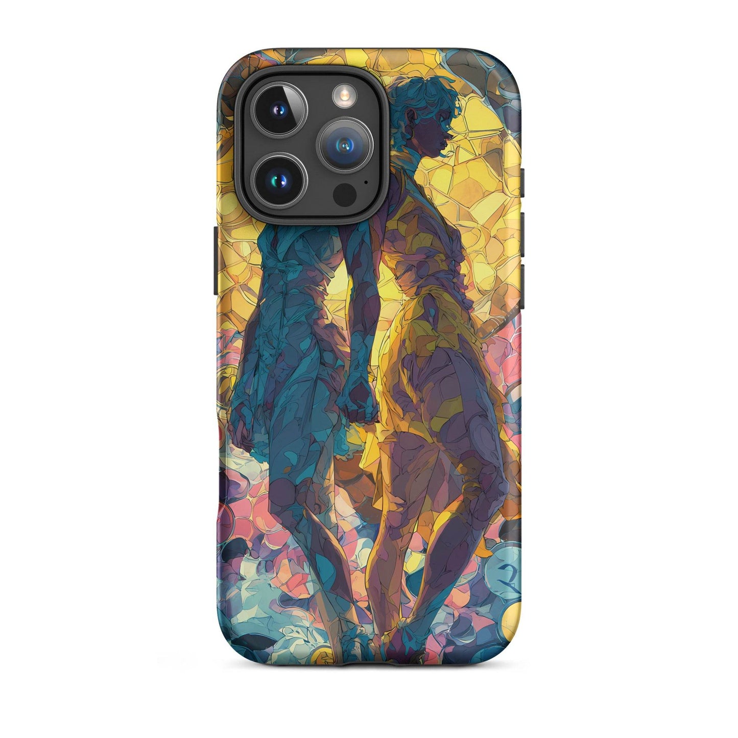 Gemini Zodiac Sign Fan Art Tough Case for iPhone® - Chromavolt