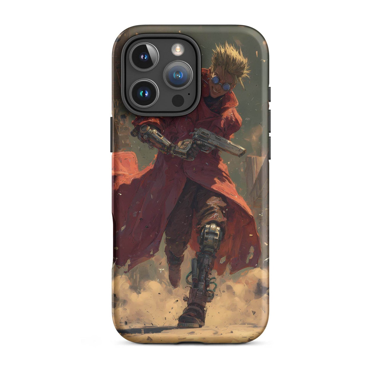 Vash the Stampede, Trigun Anime Fan Art Tough Case for iPhone® - Chromavolt