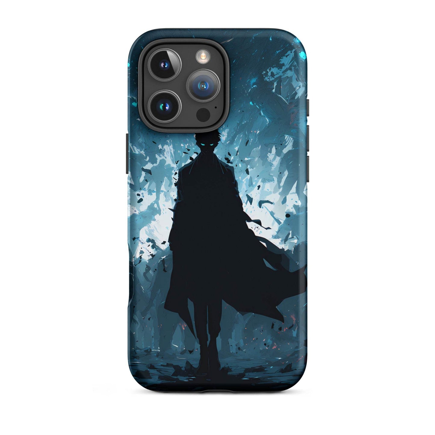 Solo Leveling Sung Jinwoo Arise Anime Fan Art Tough Case for iPhone® - Chromavolt