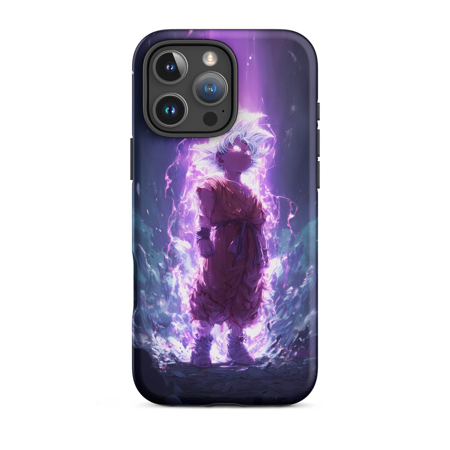 Kid Goku Ultra Instinct, Dragon Ball Super GT Tough Case for iPhone® - Chromavolt