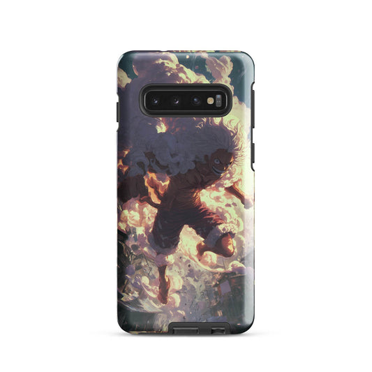 Monkey D Luffy Gear 5 Sun God Nika, One Piece Tough case for Samsung® - Chromavolt