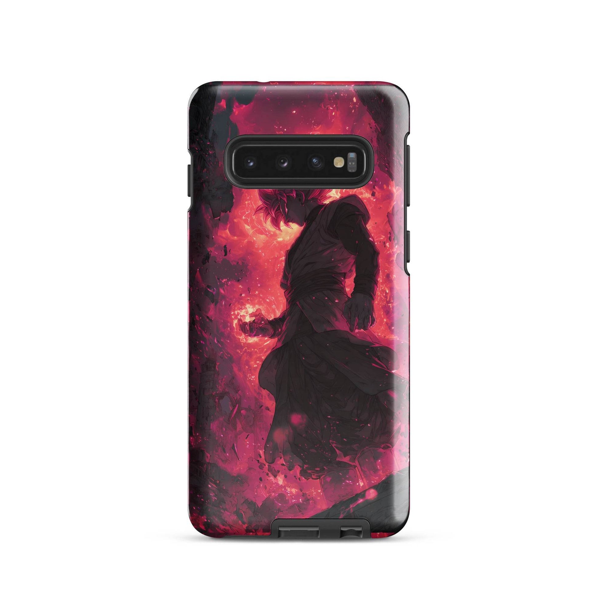 Zamasu Goku Black, Pink Rose Super Saiyan Dragon Ball Tough case for Samsung® - Chromavolt