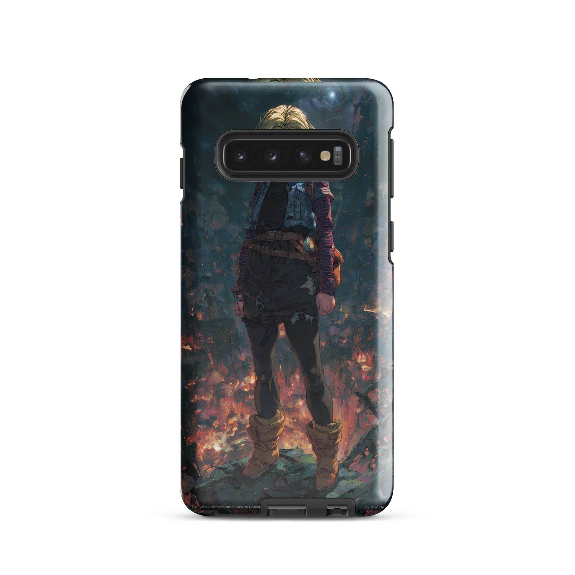Android 18 Dragon Ball Z Anime Tough case for Samsung® - Chromavolt