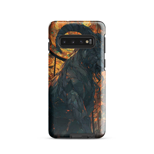 Capricorn Zodiac Sign Fan Art Tough case for Samsung® - Chromavolt