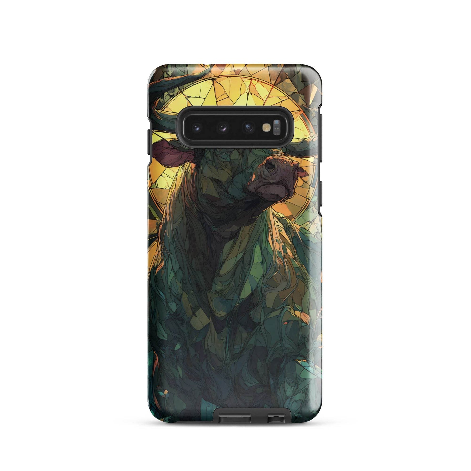 Taurus Zodiac Sign Fan Art Tough case for Samsung® - Chromavolt
