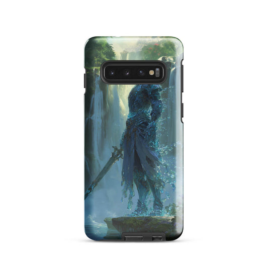 Water Elemental Knight, Original Anime Art Tough case for Samsung® - Chromavolt