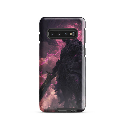 Dark Elemental Knight, Original Anime Art Tough case for Samsung® - Chromavolt