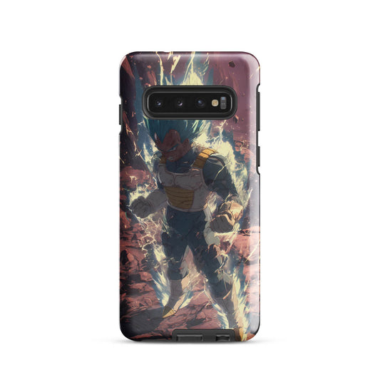 Super Saiyan Blue Vegeta, Dragon Ball Super Anime Fan Art Tough case for Samsung® - Chromavolt